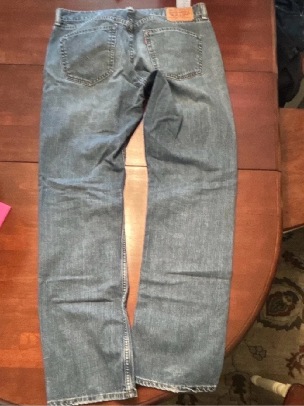 Levi's Men's Light Blue Relaxed Denim Jeans